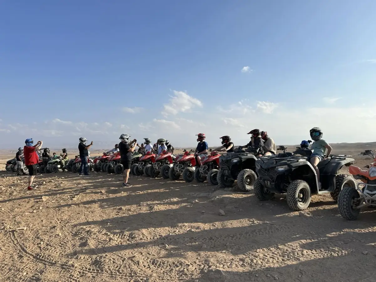 Quad 300cc - Balade d'une heure dans le désert — Quad Biking im Agafay Desert